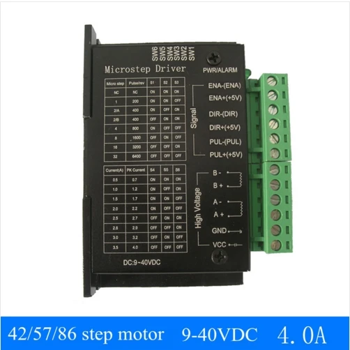 stepper motor driver tb6600 nema 23 nema 34 42/57/86 nema17 4.5A 40V 1 axis stepping motor cnc engraving machine free shipping
stepper motor driver tb6600 nema 23 nema 34 42/57/86 nema17 4.5A 40V 1 axis stepping motor cnc engraving machine free shipping