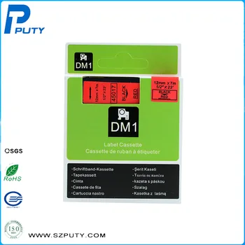 Wholesale 10pcs/lot Black on Red Compatible D1 tape DYMO 45017 for Dymo Label Manager printer 210D
Wholesale 10pcs/lot Black on Red Compatible D1 tape DYMO 45017 for Dymo Label Manager printer 210D