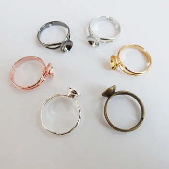 New arrvial ---10pcs 8mm bowl adjustable ring base setting for diy glass bottle accessories---silver/white k/gold---color option
New arrvial ---10pcs 8mm bowl adjustable ring base setting for diy glass bottle accessories---silver/white k/gold---color option