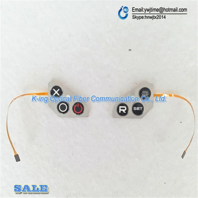 Original INNO IFS-15M IFS1M Fiber Fusion Splicer Fiber welding machine Key board button Keyboard 1Pair
Original INNO IFS-15M IFS1M Fiber Fusion Splicer Fiber welding machine Key board button Keyboard 1Pair