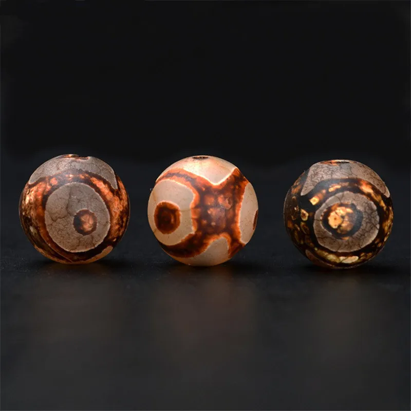 10 PCS 8mm 10mm Tibetan Eyes Dzi Beads, Round Spacer Beads Hole Bead Antiqued Stone Loose Beads For Jewelry Making
10 PCS 8mm 10mm Tibetan Eyes Dzi Beads, Round Spacer Beads Hole Bead Antiqued Stone Loose Beads For Jewelry Making