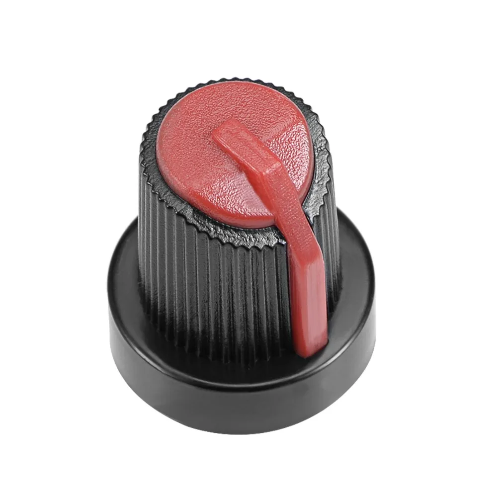 UXCELL 50Pcs 6mm Insert Shaft 15x17mm Plastic Potentiometer Rotary Knob Pots Black Red Switches Accessories Electrical Equipment
UXCELL 50Pcs 6mm Insert Shaft 15x17mm Plastic Potentiometer Rotary Knob Pots Black Red Switches Accessories Electrical Equipment
