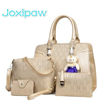 2018 New Handbag Women Bag Set Luxury Handbags Women Bags Designer Shoulder Crossbody Bag for Woman Purses and Clutch 4 Pcs/Set
2018 New Handbag Women Bag Set Luxury Handbags Women Bags Designer Shoulder Crossbody Bag for Woman Purses and Clutch 4 Pcs/Set