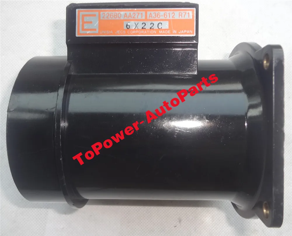 Original Mass Airflow MAF Sensor Meter 22680-AA271/22680AA271 A36-612 R71 for 90-99 Ssubaru Legacy Liberty Impreza 1.8/2.2/2.5L
Original Mass Airflow MAF Sensor Meter 22680-AA271/22680AA271 A36-612 R71 for 90-99 Ssubaru Legacy Liberty Impreza 1.8/2.2/2.5L
