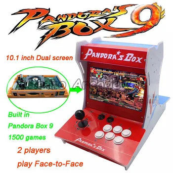 2 Player 10.1 inch Retro Mini Arcade Machine built with Pandora box 9 game board Classical 1500 in 1 PCB joystick buttons
2 Player 10.1 inch Retro Mini Arcade Machine built with Pandora box 9 game board Classical 1500 in 1 PCB joystick buttons