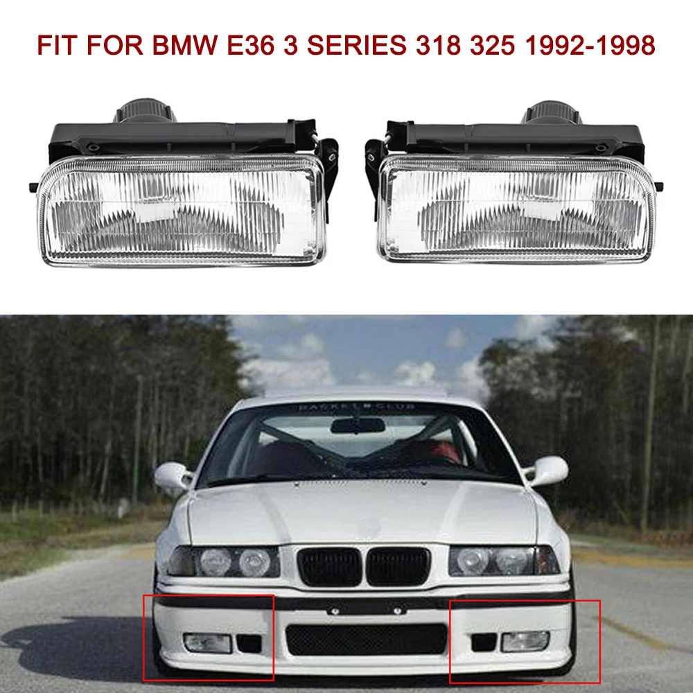 Front Bumper Fog Light Lamp Housing for BMW E36 3 Series 1992-1998 Left/Right Car Styling
Front Bumper Fog Light Lamp Housing for BMW E36 3 Series 1992-1998 Left/Right Car Styling
