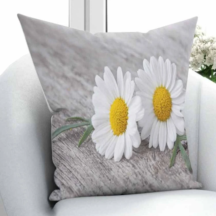 Else Gray Floor White Yellow Daisy Green Leaf Flowers 3D Print Throw Pillow Case Cushion Cover Square Hidden Zipper 45x45cm
Else Gray Floor White Yellow Daisy Green Leaf Flowers 3D Print Throw Pillow Case Cushion Cover Square Hidden Zipper 45x45cm