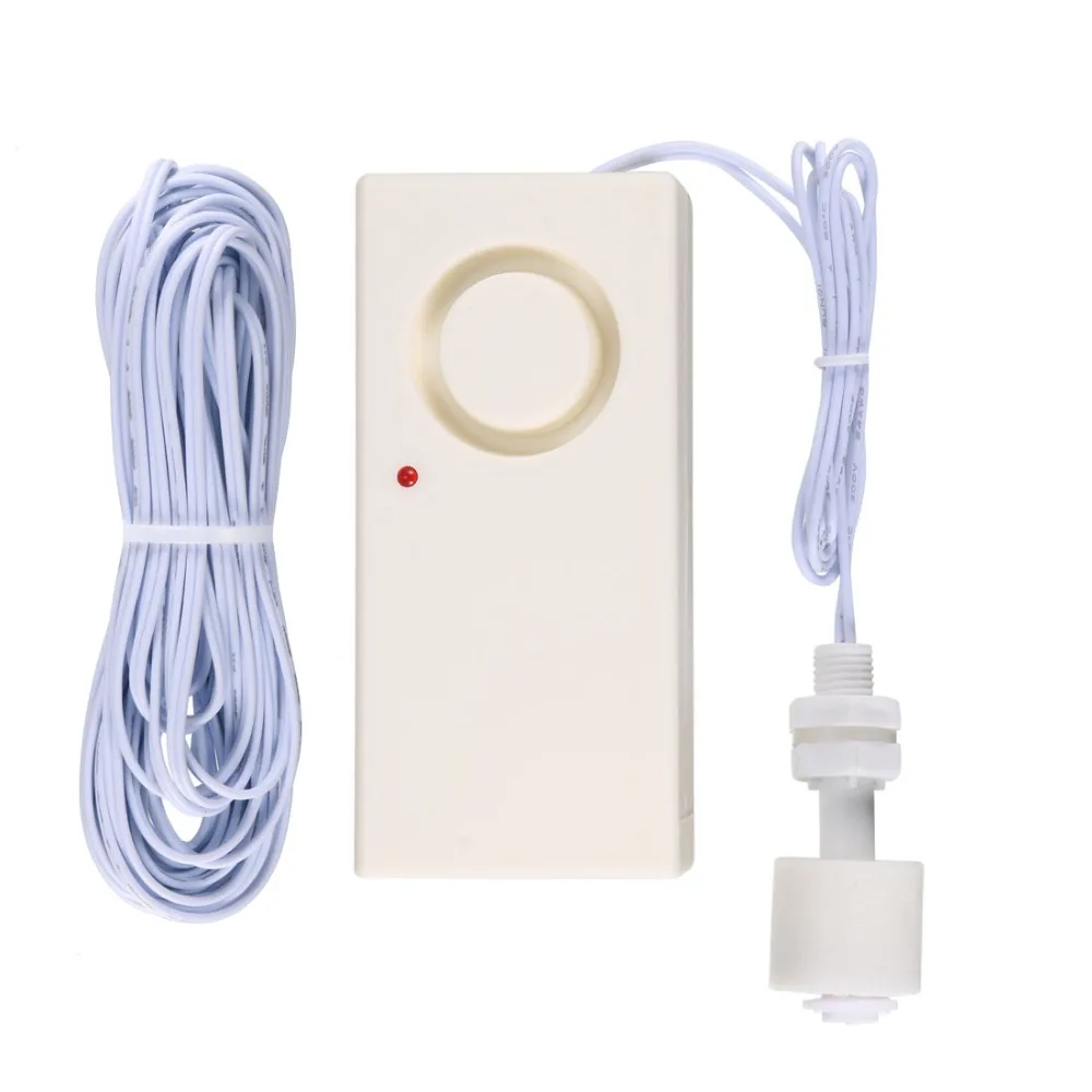 UXCELL 1PCS Water Leakage Overflow Alarm Sensor Detector Up to 110/130dB Loud Alarm Voice with Extra 2/5/10M Cable or Music Type
UXCELL 1PCS Water Leakage Overflow Alarm Sensor Detector Up to 110/130dB Loud Alarm Voice with Extra 2/5/10M Cable or Music Type