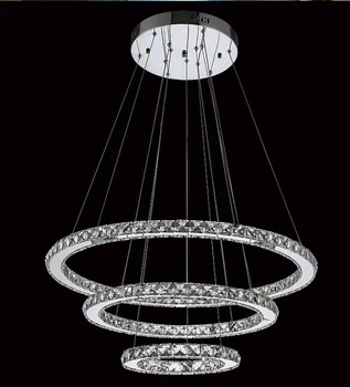 Modern crystal 3 ring LED Crystal Chandelier Lights Lamp For Living Room Cristal Lustre Chandeliers Lighting Pendant Hanging
Modern crystal 3 ring LED Crystal Chandelier Lights Lamp For Living Room Cristal Lustre Chandeliers Lighting Pendant Hanging