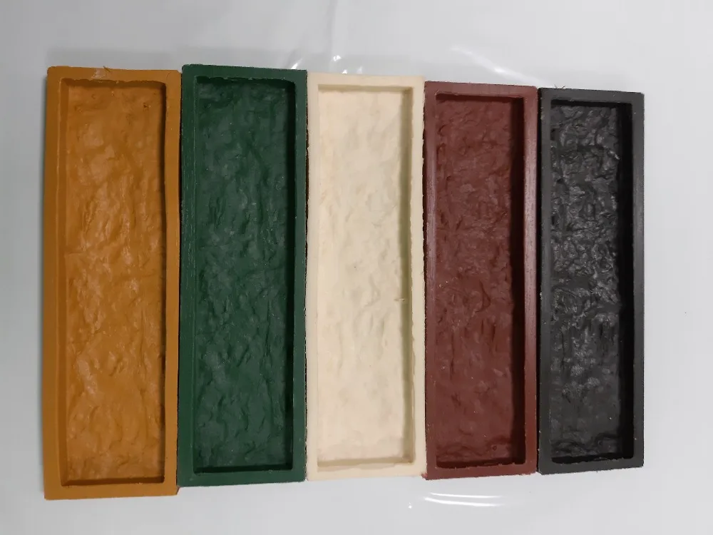 Silicone Molds model 2018 year color SUPER PRICE NEW Design for Concrete Plaster Wall Stone Cement Tiles Decorative wall molds
Silicone Molds model 2018 year color SUPER PRICE NEW Design for Concrete Plaster Wall Stone Cement Tiles Decorative wall molds