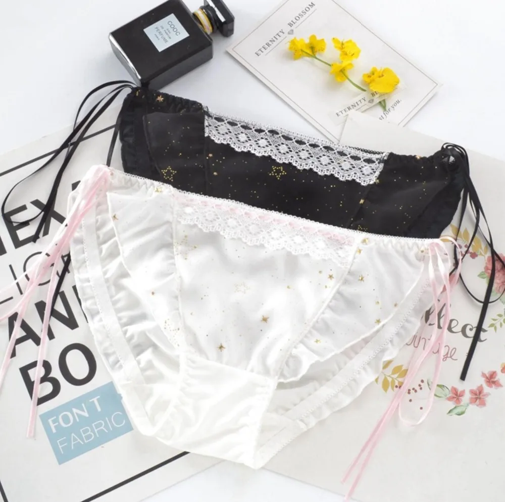 100% Real Photos M L XL side tie close Lovely Cute Lolita Kawaii Stars Printing Panties Calcinha Underwear Brief Lingerie WP540
100% Real Photos M L XL side tie close Lovely Cute Lolita Kawaii Stars Printing Panties Calcinha Underwear Brief Lingerie WP540