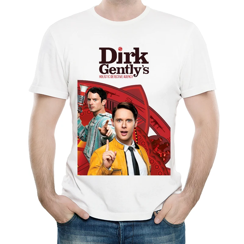 Dirk Gently T Shirt White Color Mens Fashion Short Sleeve Dirk Gently Logo T-shirt Tops Tees tshirt Casual T-shirt
Dirk Gently T Shirt White Color Mens Fashion Short Sleeve Dirk Gently Logo T-shirt Tops Tees tshirt Casual T-shirt