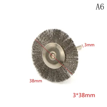5pcs/lot Die Grinder Rotary Electric Tool Stainless Steel Brass Brush Wire Wheel Brushes for Engraver
5pcs/lot Die Grinder Rotary Electric Tool Stainless Steel Brass Brush Wire Wheel Brushes for Engraver