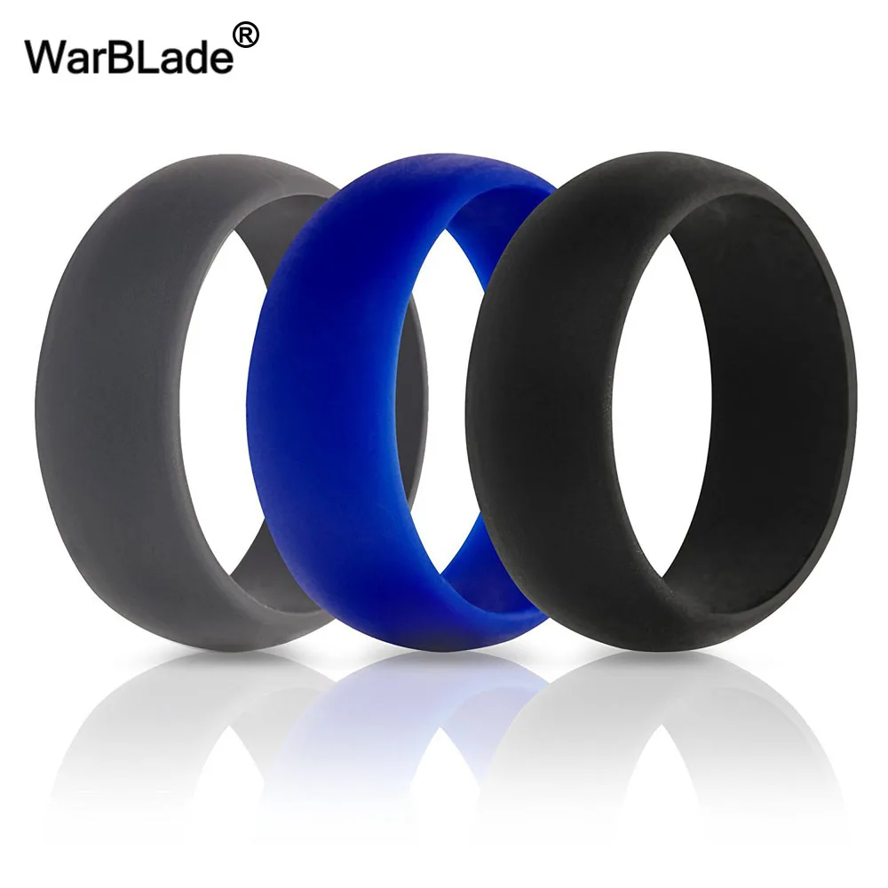 WarBLade 6-12 Size Hypoallergenic Flexible Food Grade FDA Silicone Finger Ring Environmental Rubber Rings For Men Women 3pcs/set
WarBLade 6-12 Size Hypoallergenic Flexible Food Grade FDA Silicone Finger Ring Environmental Rubber Rings For Men Women 3pcs/set