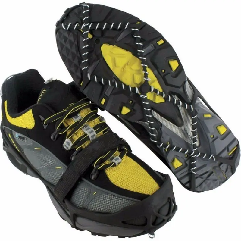 Anti-slip Ice Gripper Stainless Steel Spring Snow Crampons Traction Cleats Boot Tread Spikes Shoes Ice Grips Climb Hiking
Anti-slip Ice Gripper Stainless Steel Spring Snow Crampons Traction Cleats Boot Tread Spikes Shoes Ice Grips Climb Hiking