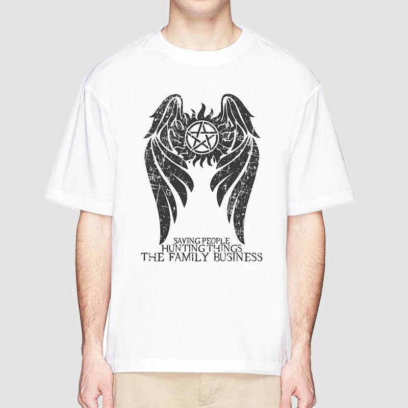 Supernatural Dean Winchester T-Shirt Men Summer Hot Casual T Shirt Short Sleeve O-neck White Color Fashion Tshirt Top Tees shirt
Supernatural Dean Winchester T-Shirt Men Summer Hot Casual T Shirt Short Sleeve O-neck White Color Fashion Tshirt Top Tees shirt