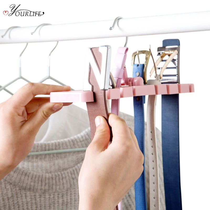 OYOURLIFE 1pc Creative Foldable Belt Tie Storage Rack Waist Belt Non-Slip Hanger Hook Wardrobe Closet Organize Holder
OYOURLIFE 1pc Creative Foldable Belt Tie Storage Rack Waist Belt Non-Slip Hanger Hook Wardrobe Closet Organize Holder