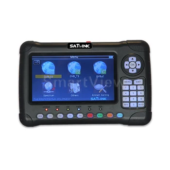 Satlink WS-6980 Digital Satellite Finder DVB-S2 DVB-C DVB-T/T2 Combo Detection Spectrum Analyzer Constellation Meter WS6980 6980
Satlink WS-6980 Digital Satellite Finder DVB-S2 DVB-C DVB-T/T2 Combo Detection Spectrum Analyzer Constellation Meter WS6980 6980