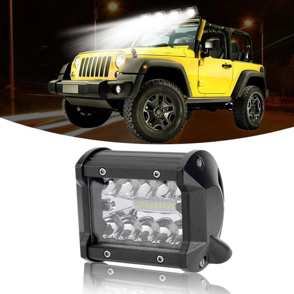 4inch 60w LED work light bar combo beam car Driving lights for Off Road Toyota 4WD 4x4 UAZ motorcycle ramp 12V 24V auto fog lamp
4inch 60w LED work light bar combo beam car Driving lights for Off Road Toyota 4WD 4x4 UAZ motorcycle ramp 12V 24V auto fog lamp