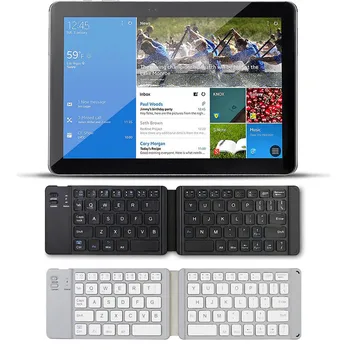 Ultra Slim Wireless Bluetooth Keyboard Portable Foldable Keyboard For Apple iPad iPhone Android Mac Windows A3B12
Ultra Slim Wireless Bluetooth Keyboard Portable Foldable Keyboard For Apple iPad iPhone Android Mac Windows A3B12