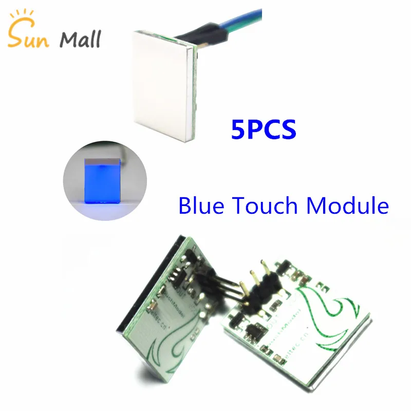 big sale! 5PCS Blue 2.7V-6V Capacitive Touch Switch Module Strong anti-interference HTTM-SCB
big sale! 5PCS Blue 2.7V-6V Capacitive Touch Switch Module Strong anti-interference HTTM-SCB