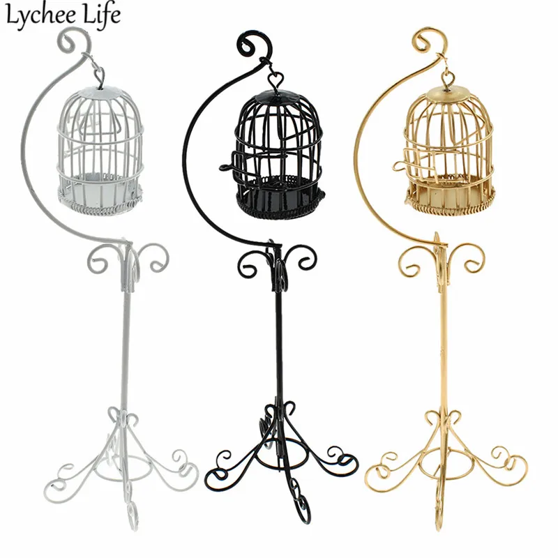 1:12 Mini Dollhouse Metal Bird Cage Model With Holder Alloy Miniature Decorations Modern Home Room Crafts
1:12 Mini Dollhouse Metal Bird Cage Model With Holder Alloy Miniature Decorations Modern Home Room Crafts