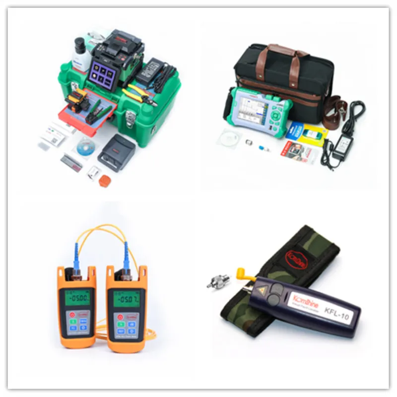 Komshine GX37 FTTH Fusion Splicer Kit w/ Cleaver+1310/1550nm 32/30dB QX50-S OTDR +OPM+OLS+Visual Fault Locator/VFL
Komshine GX37 FTTH Fusion Splicer Kit w/ Cleaver+1310/1550nm 32/30dB QX50-S OTDR +OPM+OLS+Visual Fault Locator/VFL
