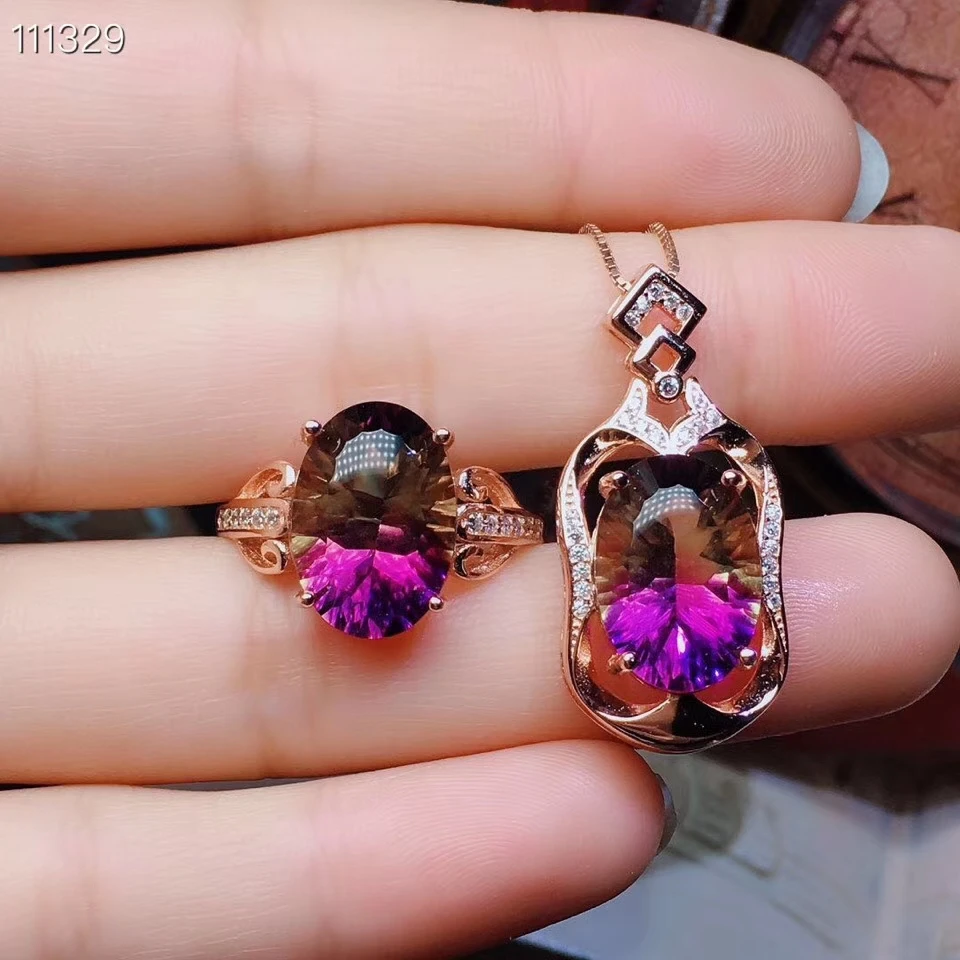 KJJEAXCMY exquisite jewelry 925 Sterling Silver Amethyst Pendant Necklace Ring suit zxcvb
KJJEAXCMY exquisite jewelry 925 Sterling Silver Amethyst Pendant Necklace Ring suit zxcvb