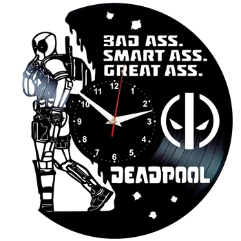 Deadpool Wall Clock Vinyl Vinyl Record Retro Clock Handmade Vintage Gift Style Room Home Decorations Great Gift Clock
Deadpool Wall Clock Vinyl Vinyl Record Retro Clock Handmade Vintage Gift Style Room Home Decorations Great Gift Clock