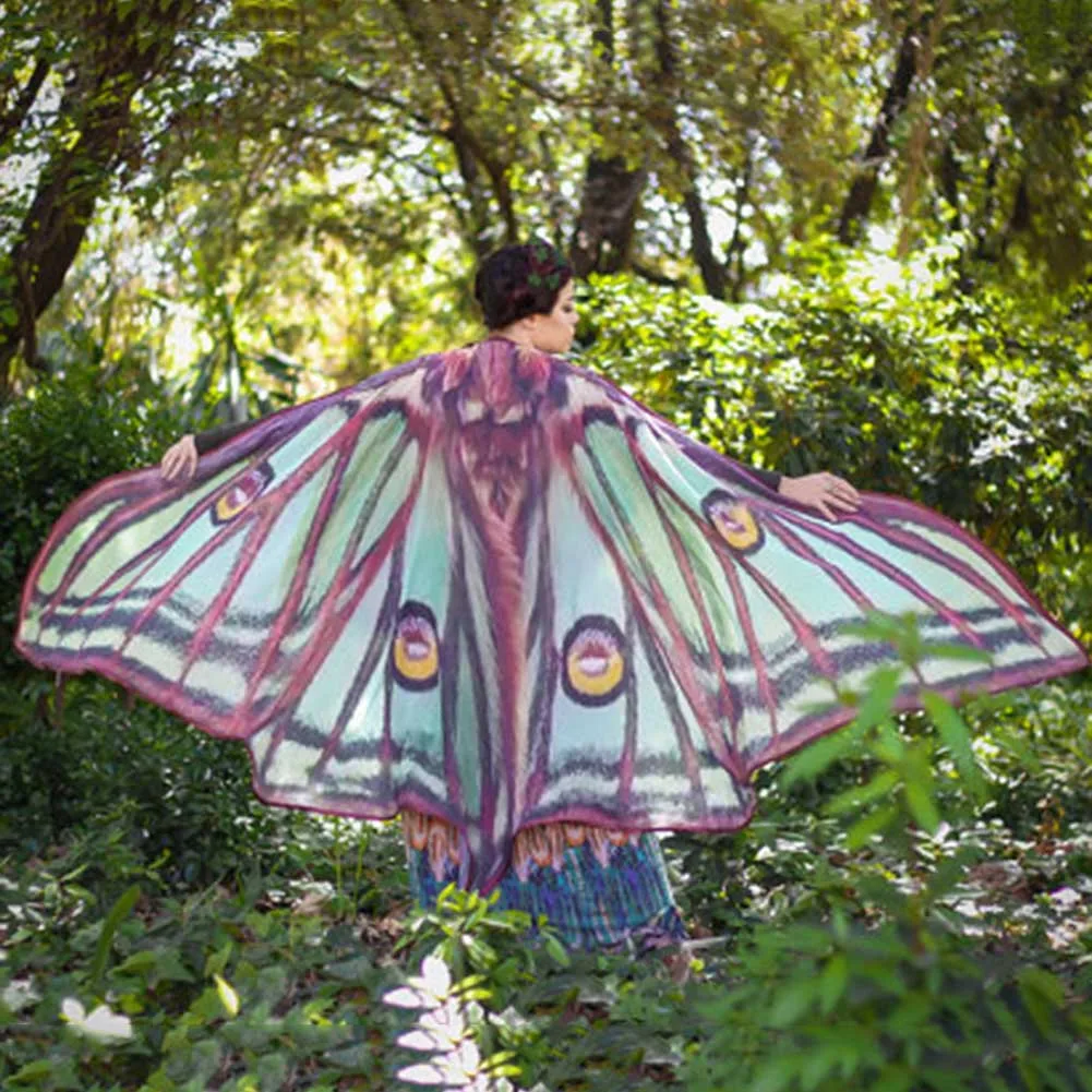 Butterfly Wing Large Fairy Cape Scarf Women Bikini Cover Up Chiffon Gradient Beach Cover Up Shawl Wrap Peacock Cosplay
Butterfly Wing Large Fairy Cape Scarf Women Bikini Cover Up Chiffon Gradient Beach Cover Up Shawl Wrap Peacock Cosplay