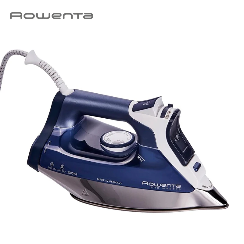 ROWENTA Promaster DW8112D1 2700 W Steam Iron for Clothes Electric Vertical Irons Auto Cleaning 2.5 Meters 370 ml for Home House
ROWENTA Promaster DW8112D1 2700 W Steam Iron for Clothes Electric Vertical Irons Auto Cleaning 2.5 Meters 370 ml for Home House
