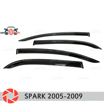 Window deflector for Chevrolet Spark 2005-2009 rain deflector dirt protection car styling decoration accessories molding
Window deflector for Chevrolet Spark 2005-2009 rain deflector dirt protection car styling decoration accessories molding