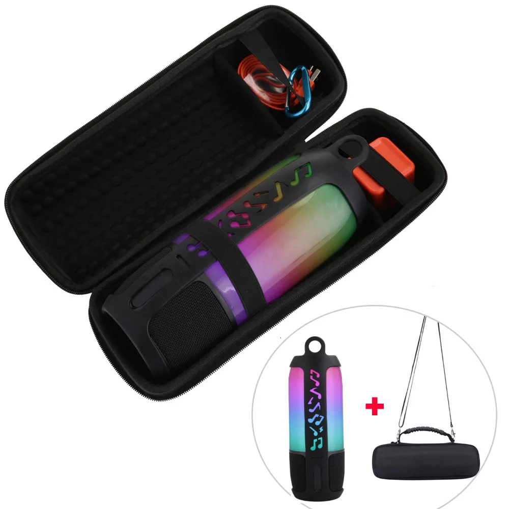 Newest PU 2 in 1 Carry Protective Box Pouch Cover Bag Case For JBL Pulse 3 Pulse3 Speaker-Extra Space for Plug&Cable(With Belt)
Newest PU 2 in 1 Carry Protective Box Pouch Cover Bag Case For JBL Pulse 3 Pulse3 Speaker-Extra Space for Plug&Cable(With Belt)