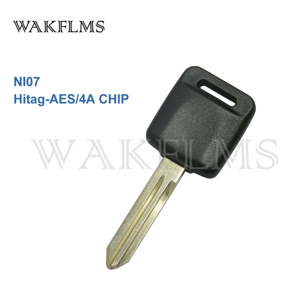 2 PCS New Transponder Key for Nissan 4A chip Hitag-AES Ignition ILCO: NI07 No Mark
2 PCS New Transponder Key for Nissan 4A chip Hitag-AES Ignition ILCO: NI07 No Mark