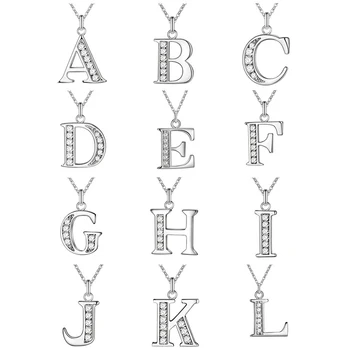 Bluelans Simple Shiny Zircon 26 English Letters Pendant Fashion Luxury Punk Women Men Thin Necklaces Jewelry Decor Accessory
Bluelans Simple Shiny Zircon 26 English Letters Pendant Fashion Luxury Punk Women Men Thin Necklaces Jewelry Decor Accessory