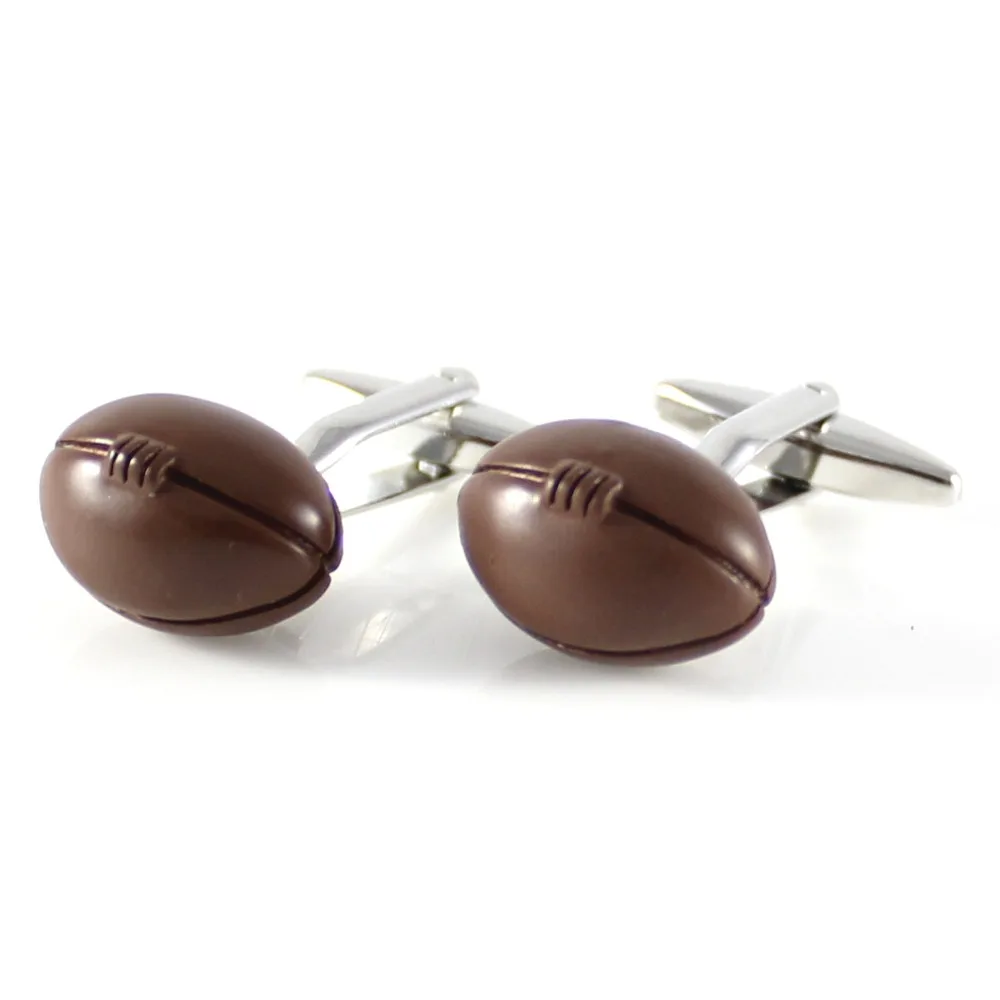 Football Cufflinks Novelty Brown Color Rugby Ball Cuff Links Father's Day Gift Cuff Links Birthday Gifts Cuff Links
Football Cufflinks Novelty Brown Color Rugby Ball Cuff Links Father's Day Gift Cuff Links Birthday Gifts Cuff Links