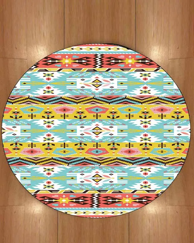 Else Blue Authentic Yellow Turkish Red Aztec Geometric 3d Print Anti Slip Back Round Carpets Area Rug For Living Rooms Bathroom
Else Blue Authentic Yellow Turkish Red Aztec Geometric 3d Print Anti Slip Back Round Carpets Area Rug For Living Rooms Bathroom