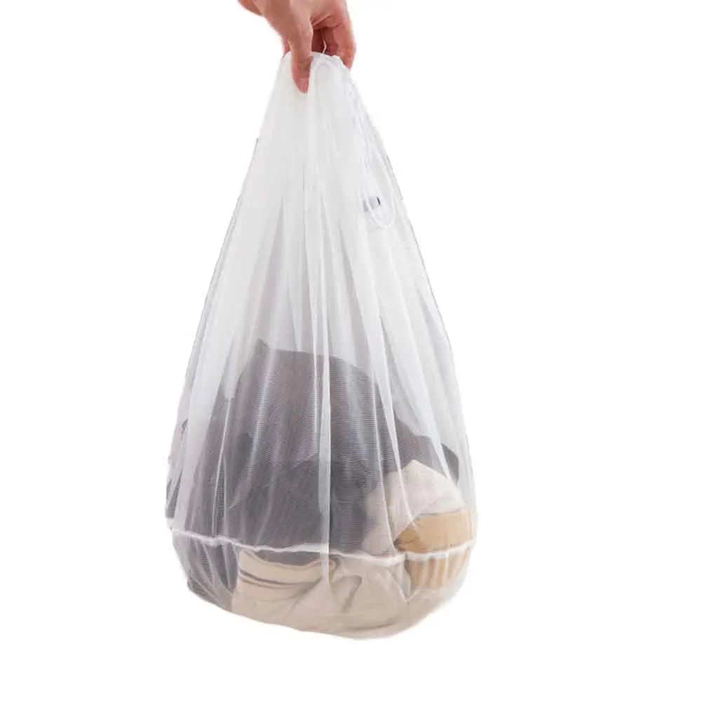 New Eco-friendly Nylon Clothes Underwear Bra Wash Protect Bags Rope Mesh Laundry Bags
New Eco-friendly Nylon Clothes Underwear Bra Wash Protect Bags Rope Mesh Laundry Bags