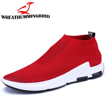 New Air Mesh Sneakers Men Knit Breathable Zapatillas Hombre Casual Shoes Men Fashion lovers slip on shoes Big Size 39-46 RA-49
New Air Mesh Sneakers Men Knit Breathable Zapatillas Hombre Casual Shoes Men Fashion lovers slip on shoes Big Size 39-46 RA-49