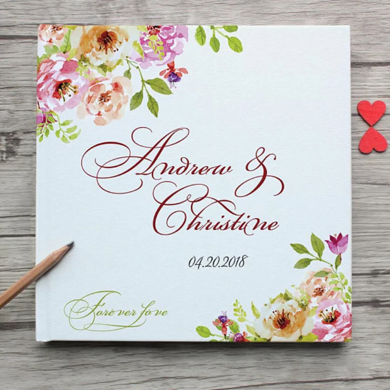 White Theme Wedding Guestbook Custom Calligraphy Cover Name Date Wedding Guest Books Flower GuestBook Wedding Gift Unique
White Theme Wedding Guestbook Custom Calligraphy Cover Name Date Wedding Guest Books Flower GuestBook Wedding Gift Unique