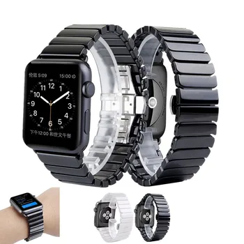 ASHEI Ceramics Strap for Apple Watch Band Stainless Steel Series 3 Link Bracelet 42mm Series 2/1 Straps for iWatch Bands 38MM
ASHEI Ceramics Strap for Apple Watch Band Stainless Steel Series 3 Link Bracelet 42mm Series 2/1 Straps for iWatch Bands 38MM