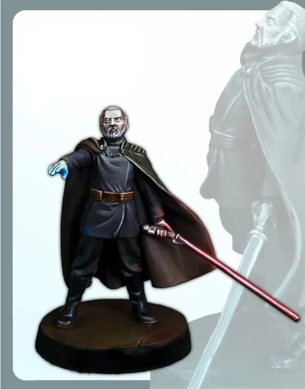 Classic 30MM Star Wars COUNT DOOKU Miniatures Unpainted Figure Resin Model Kit Free Shipping
Classic 30MM Star Wars COUNT DOOKU Miniatures Unpainted Figure Resin Model Kit Free Shipping