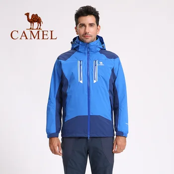 CAMEL Men 3 in 1 Outdoor Hiking Jacket Windproof Waterproof Warm Camping Climbing Skiing Outdoor Jacket
CAMEL Men 3 in 1 Outdoor Hiking Jacket Windproof Waterproof Warm Camping Climbing Skiing Outdoor Jacket