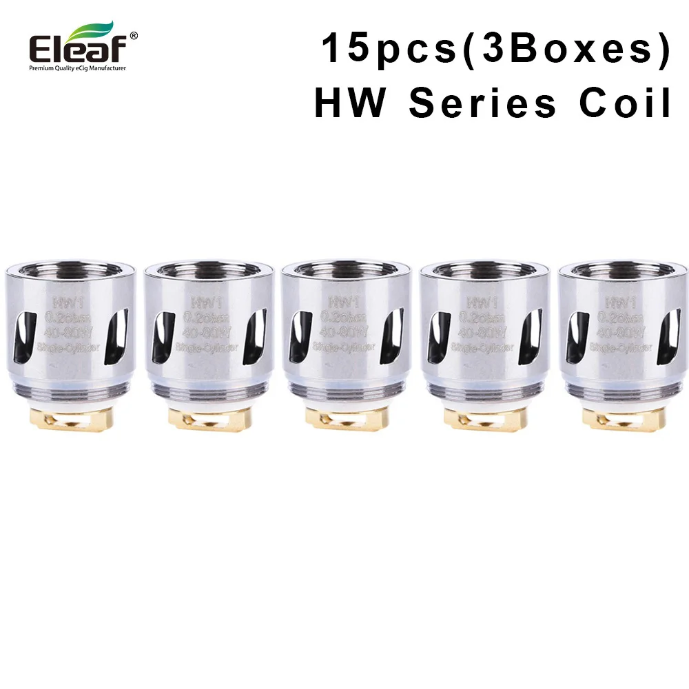 15pcs Eleaf Coil HW1 Single-Cylinder Coil HW2 Dual-Cylinder Head HW3 Triple-Cylinder Core HW4 Quad-Cylinder For ELLO Tank
15pcs Eleaf Coil HW1 Single-Cylinder Coil HW2 Dual-Cylinder Head HW3 Triple-Cylinder Core HW4 Quad-Cylinder For ELLO Tank