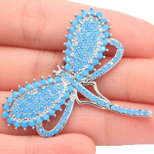 SheCrown Big Dragonfly Blue Turquoise Woman's Wedding Silver Pendant 45x39mm
SheCrown Big Dragonfly Blue Turquoise Woman's Wedding Silver Pendant 45x39mm