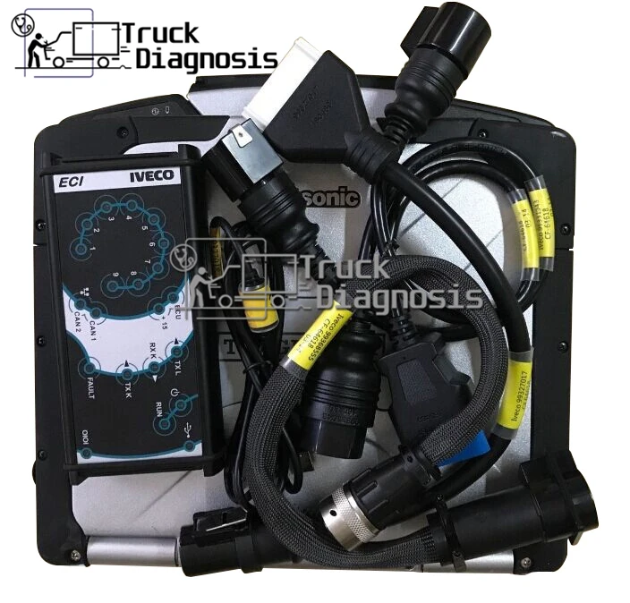 Truck Diagnostic interface for IVECO ELTRAC EASY ECI diagnostic tool +Toughbook cf53 laptop IVECO Diagnosis Software
Truck Diagnostic interface for IVECO ELTRAC EASY ECI diagnostic tool +Toughbook cf53 laptop IVECO Diagnosis Software