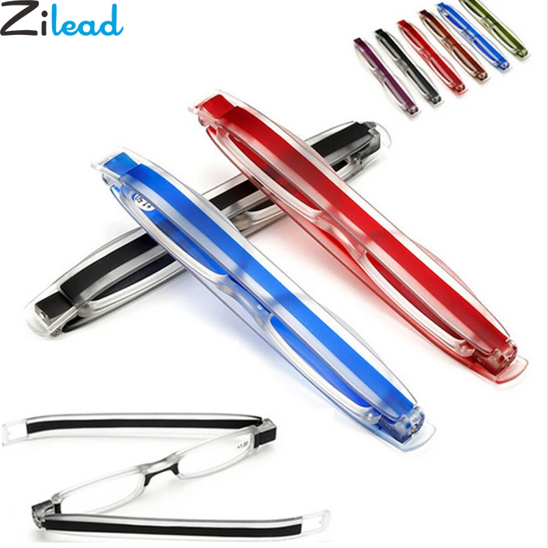 Zilead 360 Degree Rotation Folding Reading Glasses Diopter Men Women Foldable Presbyopic Reading Glasses 1.0 1.5 2.0 2.5 3.0 3.5
Zilead 360 Degree Rotation Folding Reading Glasses Diopter Men Women Foldable Presbyopic Reading Glasses 1.0 1.5 2.0 2.5 3.0 3.5