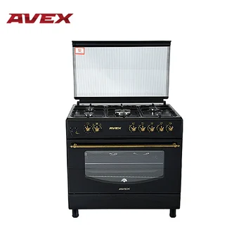 Gas cooker AVEX FG 903 B retro gas stove hob for home kitchen appliances range
Gas cooker AVEX FG 903 B retro gas stove hob for home kitchen appliances range