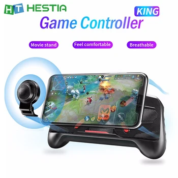 HESTIA New Gamepad Game Controller Joystick Extended Handle Phone Holder Gamepad For Android IOS Smart Phone Arena Of Valor
HESTIA New Gamepad Game Controller Joystick Extended Handle Phone Holder Gamepad For Android IOS Smart Phone Arena Of Valor