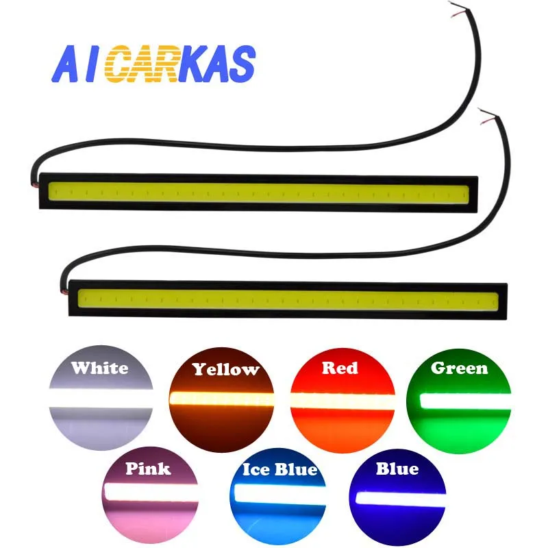 AICARKAS Universal Waterproof Car Trucks Daytime Running Light 12V 6W LED DRL Driving lamp Car Fog Bulb 17cm Auto Car Daylight
AICARKAS Universal Waterproof Car Trucks Daytime Running Light 12V 6W LED DRL Driving lamp Car Fog Bulb 17cm Auto Car Daylight